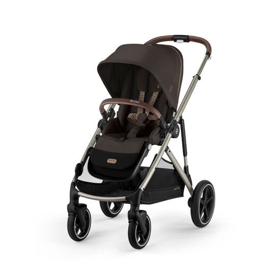 Cybex Gazelle S - 9 Piece - Chocolate Brown - Little Miracles Baby Boutique