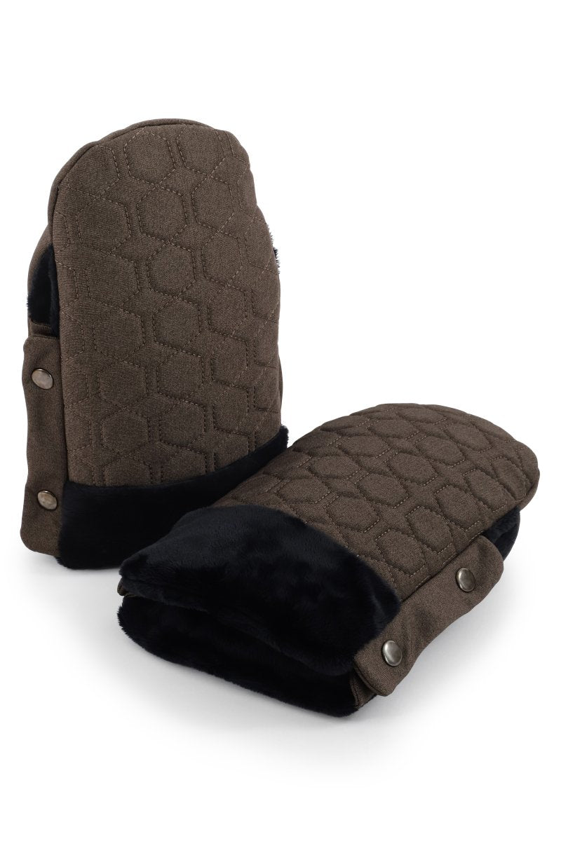 egg® Handmuffs - Chocolate Velvet - Little Miracles Baby Boutique
