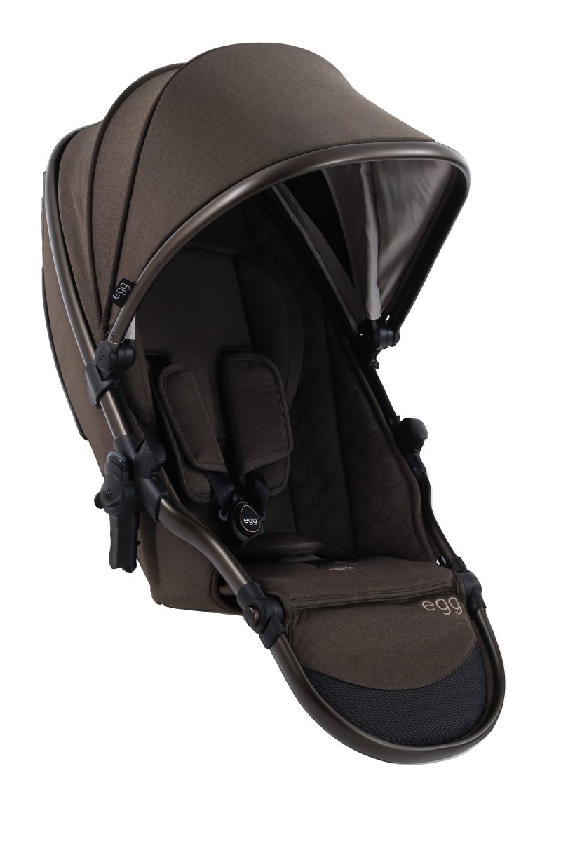 egg® Tandem Seat - Chocolate Velvet - Little Miracles Baby Boutique