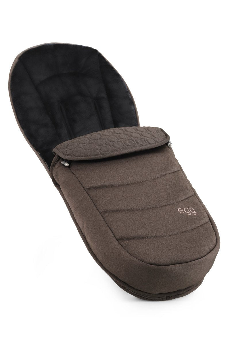eggZ® Footmuff - Chocolate Velvet - Little Miracles Baby Boutique