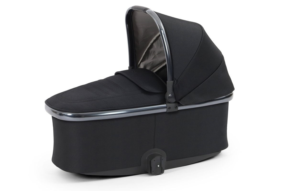 Oyster 4 Carrycot in Carbonite with Gun Metal Finish - Little Miracles Baby Boutique