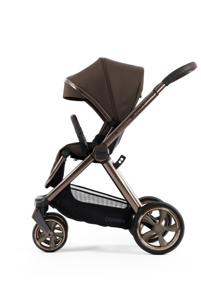 Oyster 4 Essential Bundle in Chocolate Velvet with Brown Chassis - Little Miracles Baby Boutique