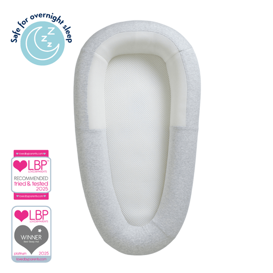 Sleep Tight Baby Bed – Minimal Grey - Little Miracles Baby Boutique