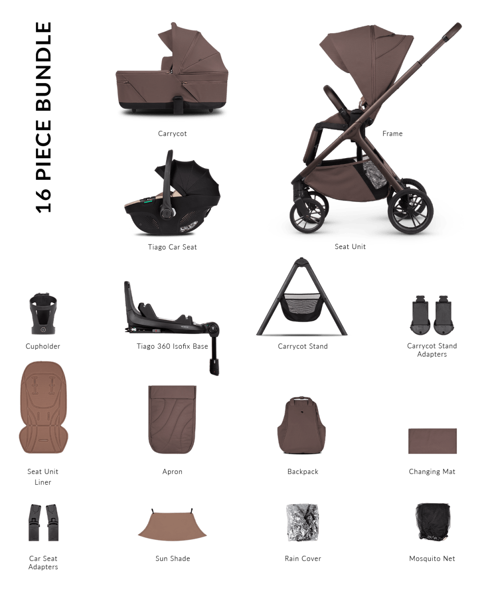 Venicci Tila - Ultimate Package - Noce - Little Miracles Baby Boutique