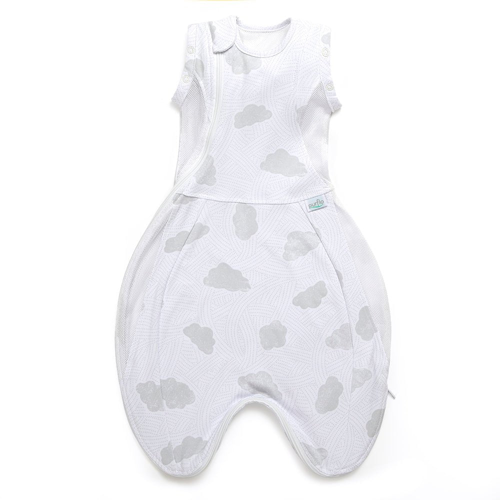 0.5 Tog Swaddle to Sleep Bag – Cotton Clouds - Little Miracles Baby Boutique