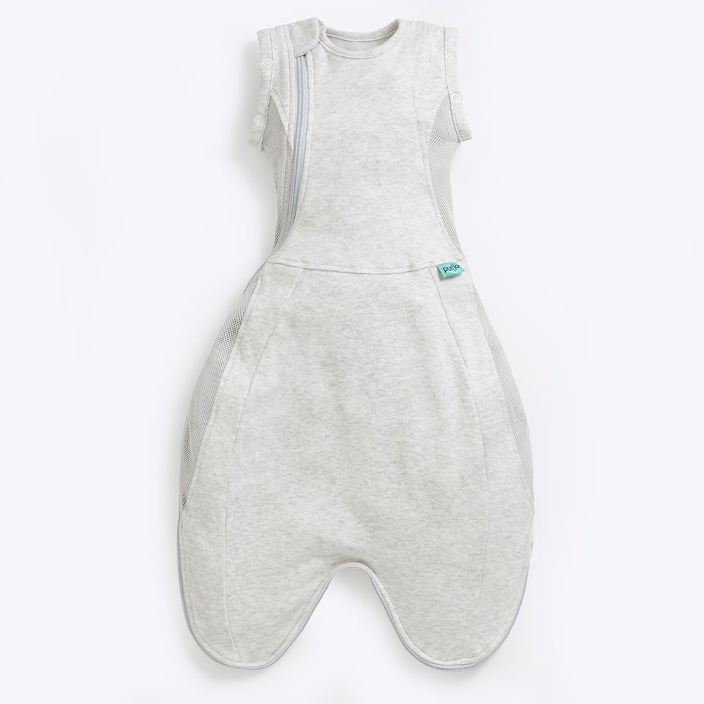 0.5 Tog Swaddle to Sleep Bag – Minimal Grey Lightweight - Little Miracles Baby Boutique