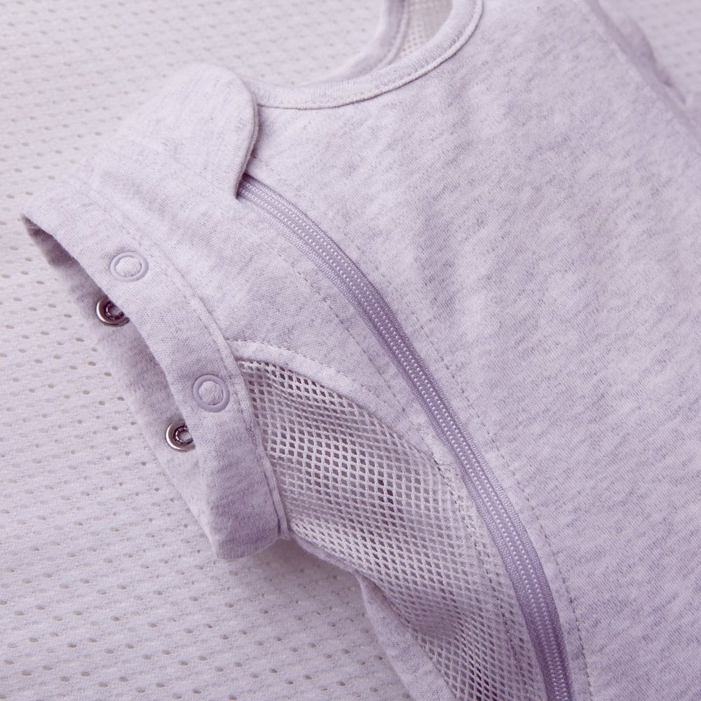 0.5 Tog Swaddle to Sleep Bag – Minimal Grey Lightweight - Little Miracles Baby Boutique