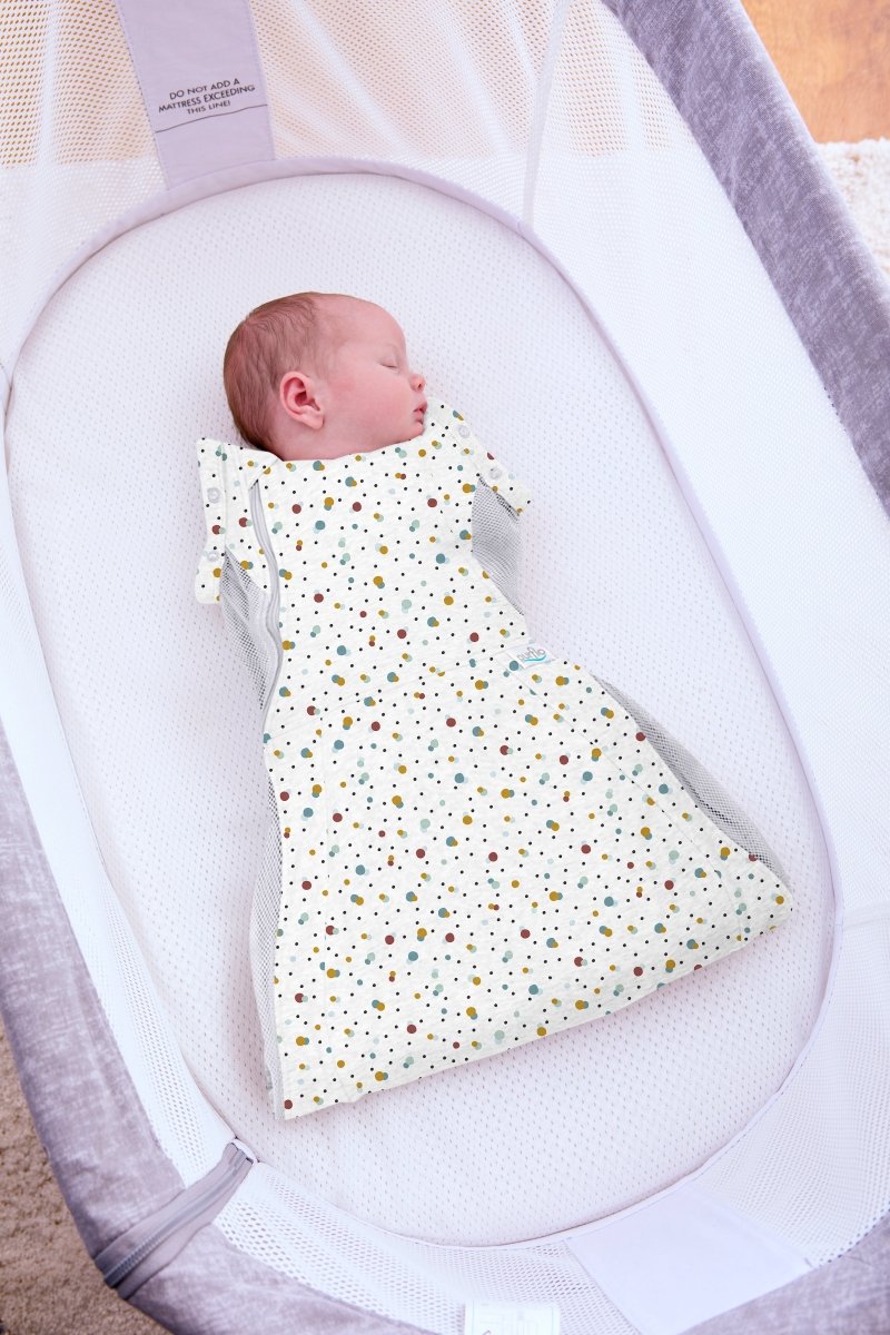 0.5 Tog Swaddle to Sleep Bag – Scandi Spot - Little Miracles Baby Boutique