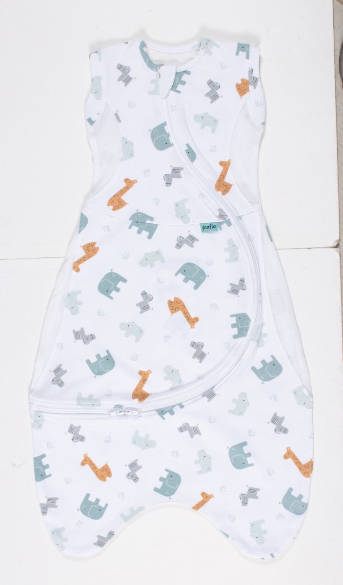 2.5 Tog Cuddle to Sleep Bag – Animal Safari - Little Miracles Baby Boutique