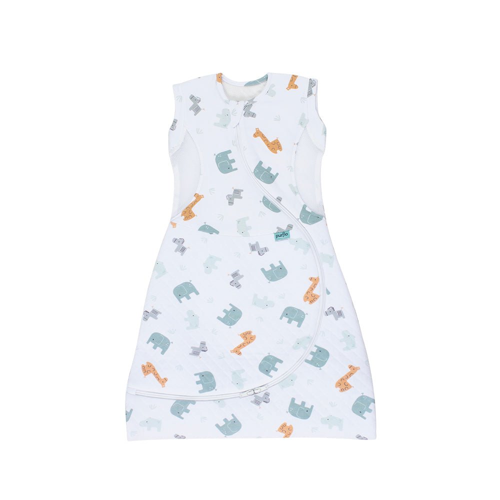 2.5 Tog Cuddle to Sleep Bag – Animal Safari - Little Miracles Baby Boutique