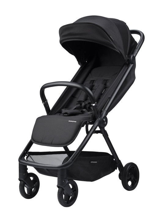 Auto Fold Compact Stroller - Black - Little Miracles Baby Boutique