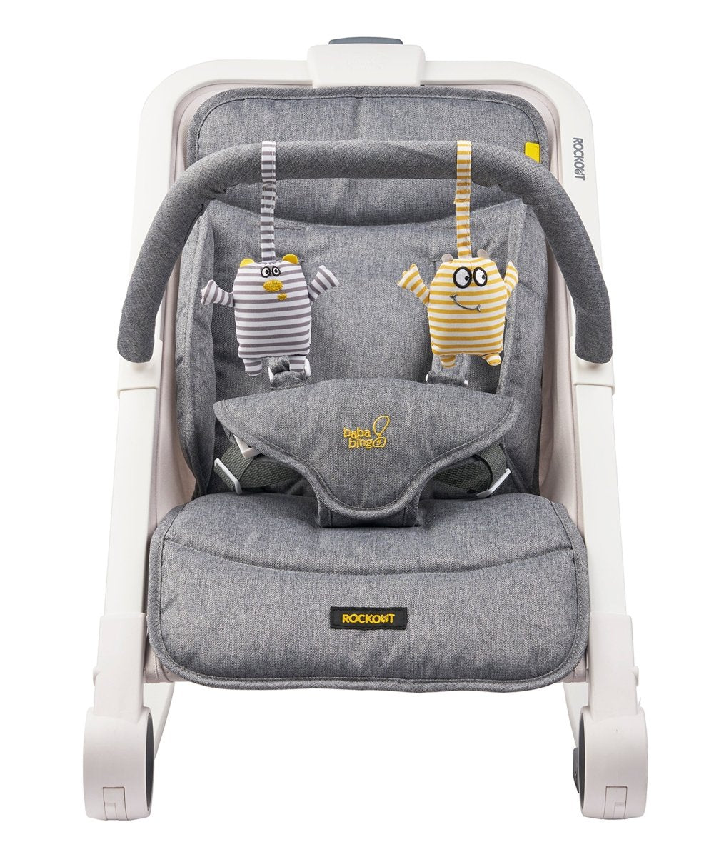 Bababing Rockout 2 Swing - Grey Marl - Little Miracles Baby Boutique