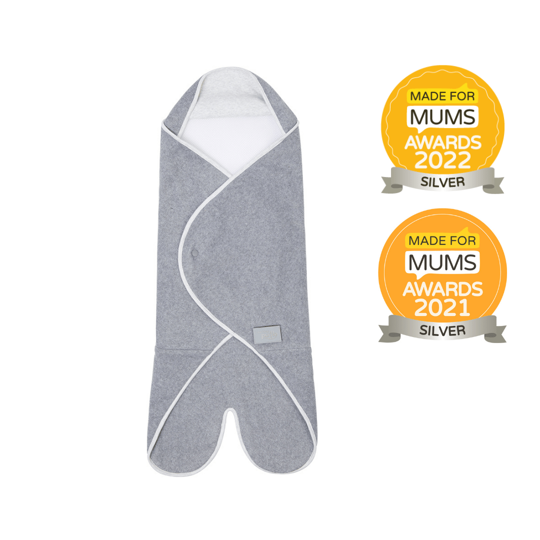 Cosy Wrap Travel Blanket – Minimal Grey - Little Miracles Baby Boutique