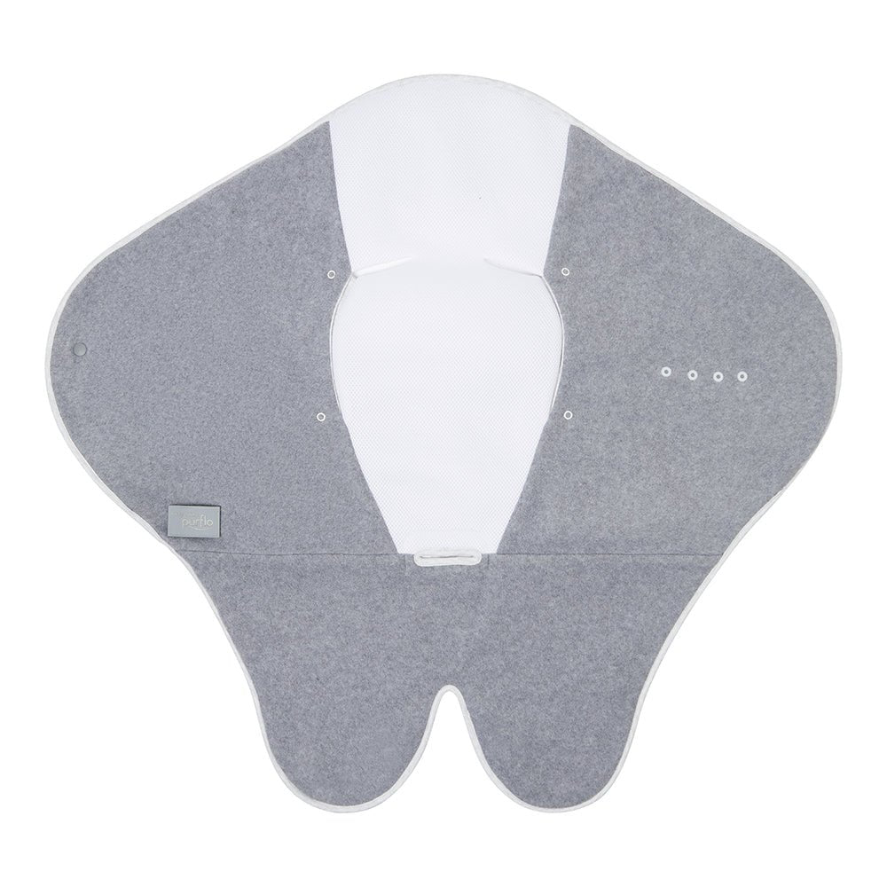 Cosy Wrap Travel Blanket – Minimal Grey - Little Miracles Baby Boutique