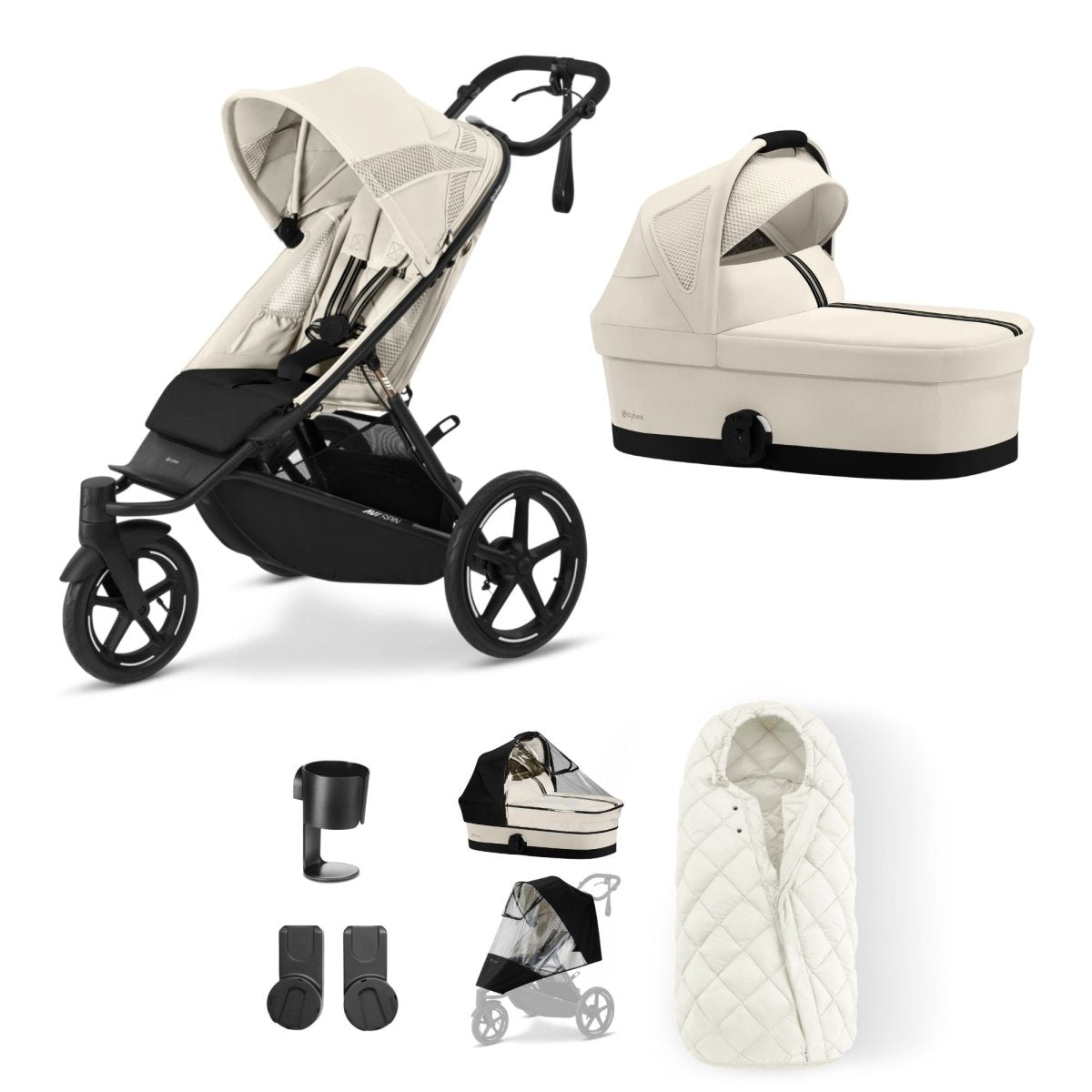 Cybex Avi Spin 8 Piece - Seashell Beige - Little Miracles Baby Boutique