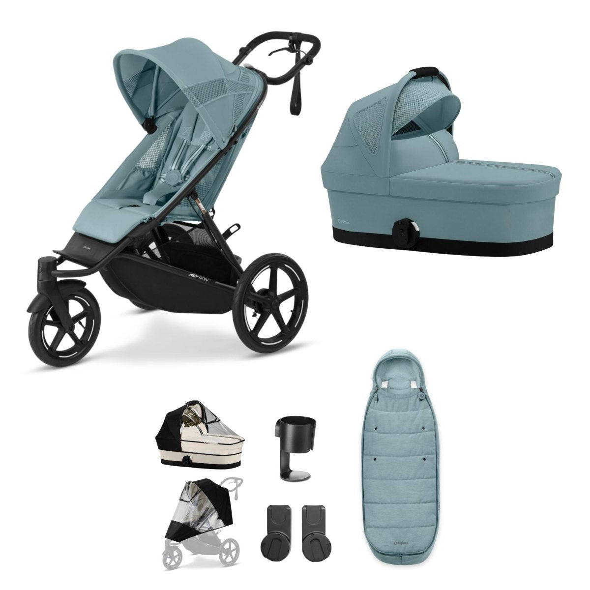 Cybex Avi Spin 8 Piece - Stormy Blue - Little Miracles Baby Boutique