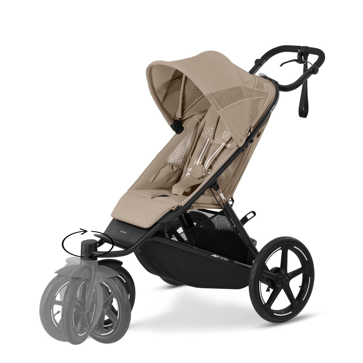 Cybex Avi Spin Almond Beige - Little Miracles Baby Boutique