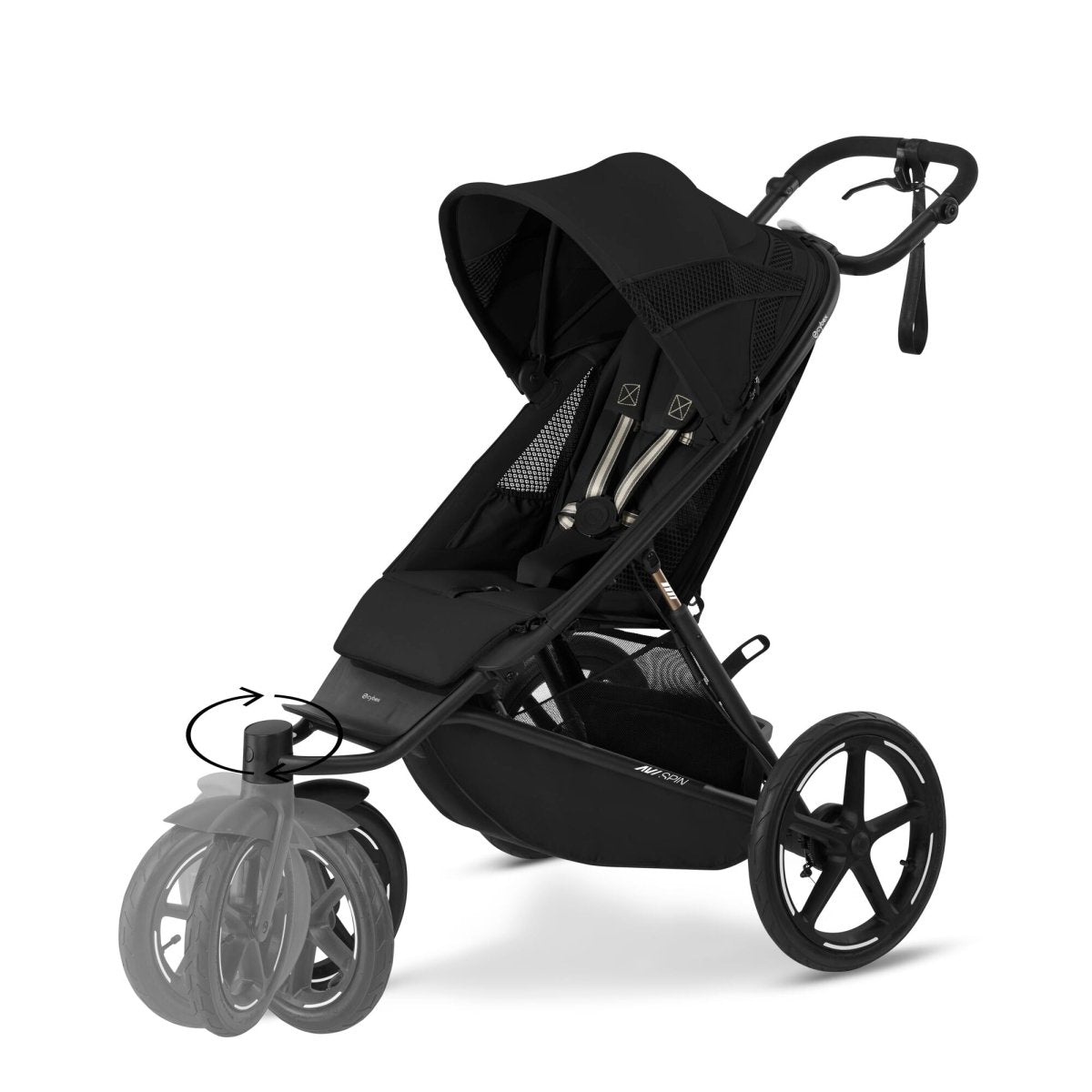 Cybex Avi Spin Moon Black - Little Miracles Baby Boutique