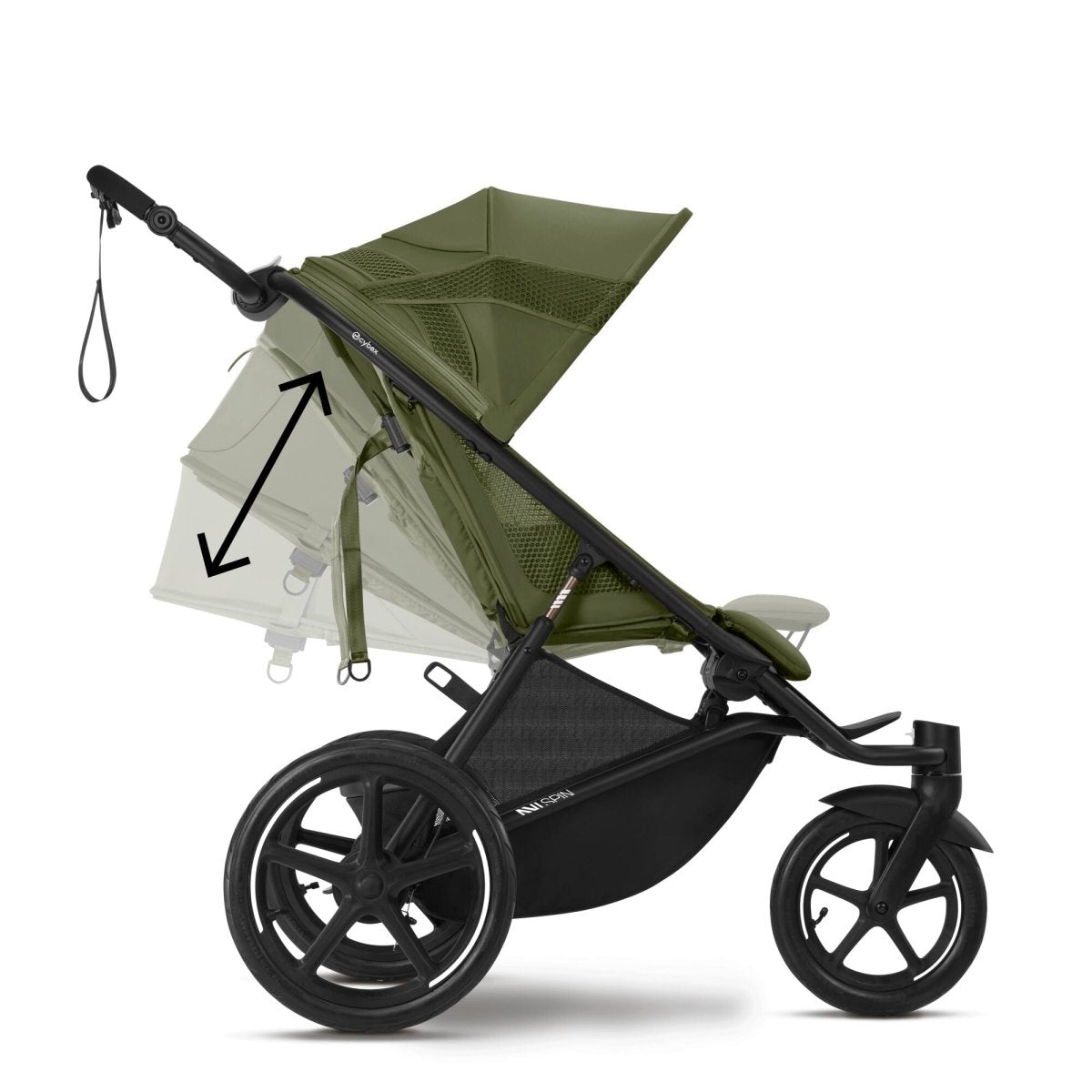 Cybex Avi Spin Moss Green - Little Miracles Baby Boutique