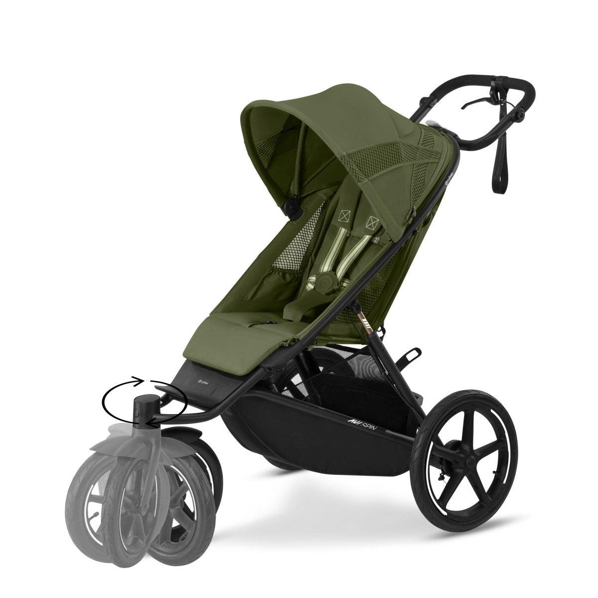 Cybex Avi Spin Moss Green - Little Miracles Baby Boutique
