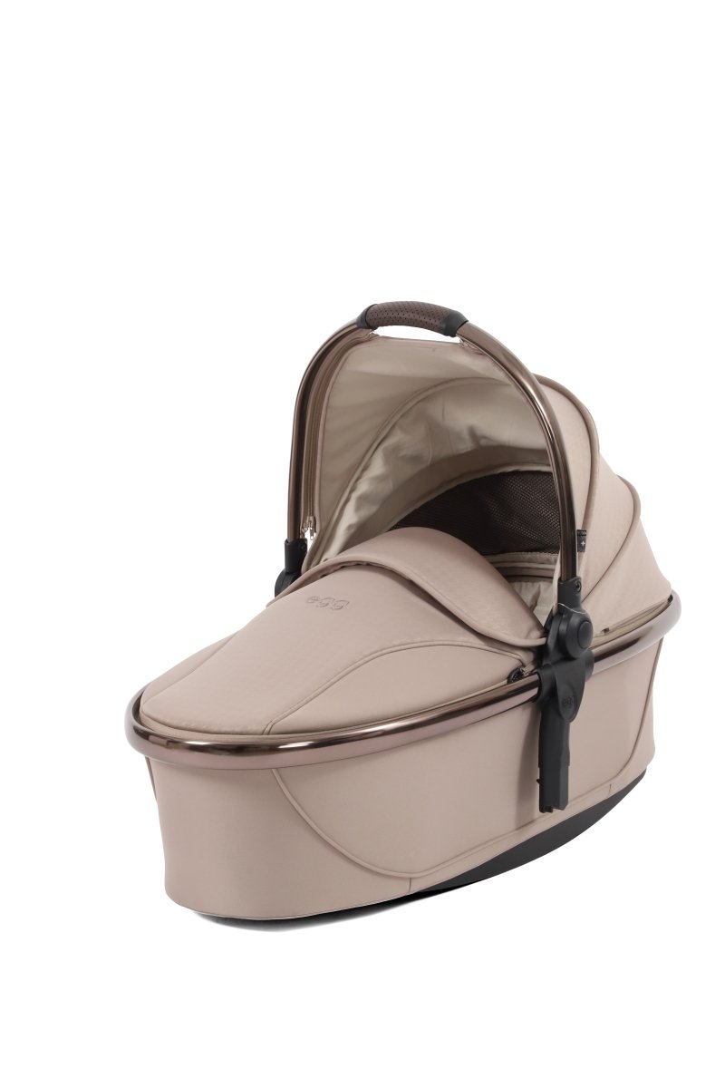 Egg 3 Carrycot in Houndstooth Almond - Little Miracles Baby Boutique