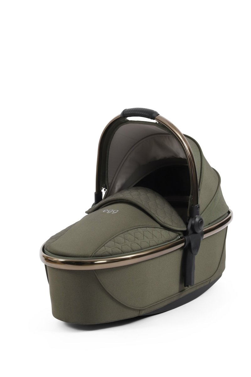 Egg 3 Carrycot in Hunter Green - Little Miracles Baby Boutique