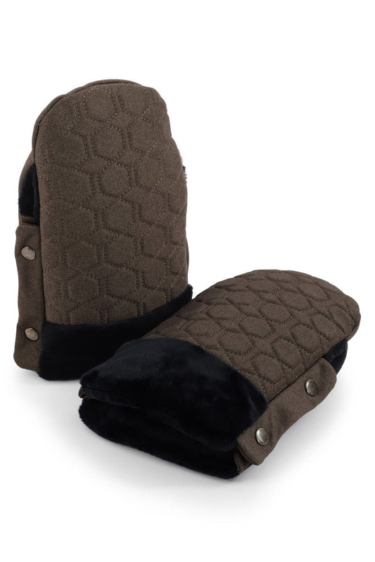 egg® Handmuffs - Chocolate Velvet - Little Miracles Baby Boutique