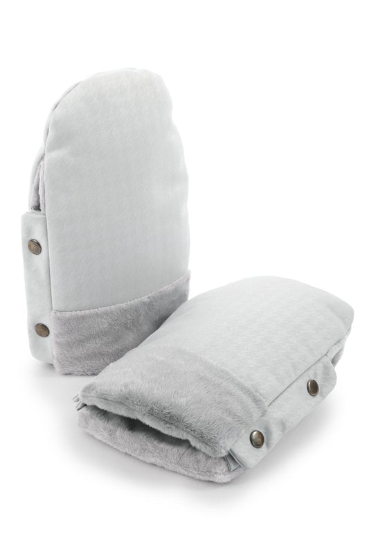 egg® Handmuffs - Houndstooth Silver - Little Miracles Baby Boutique