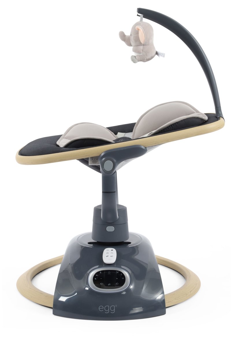 egg® Smart Motion Rocker - Carbonite - Little Miracles Baby Boutique