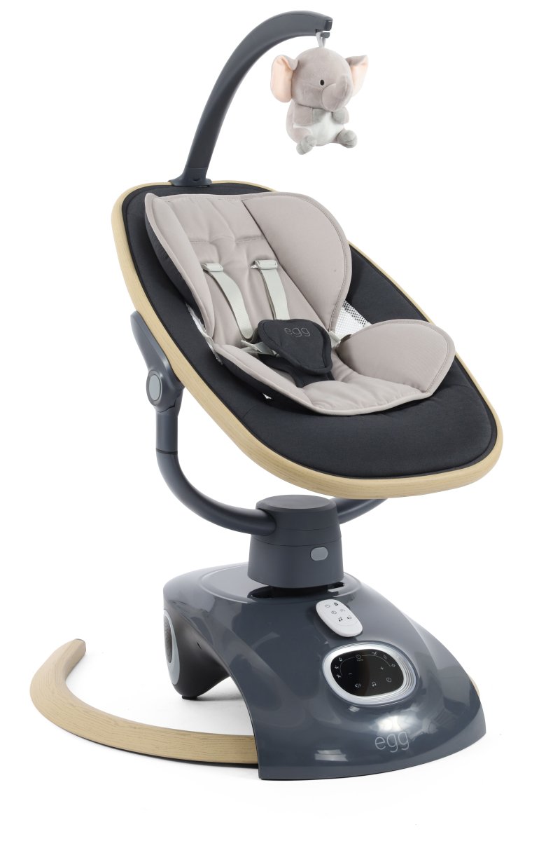 egg® Smart Motion Rocker - Carbonite - Little Miracles Baby Boutique