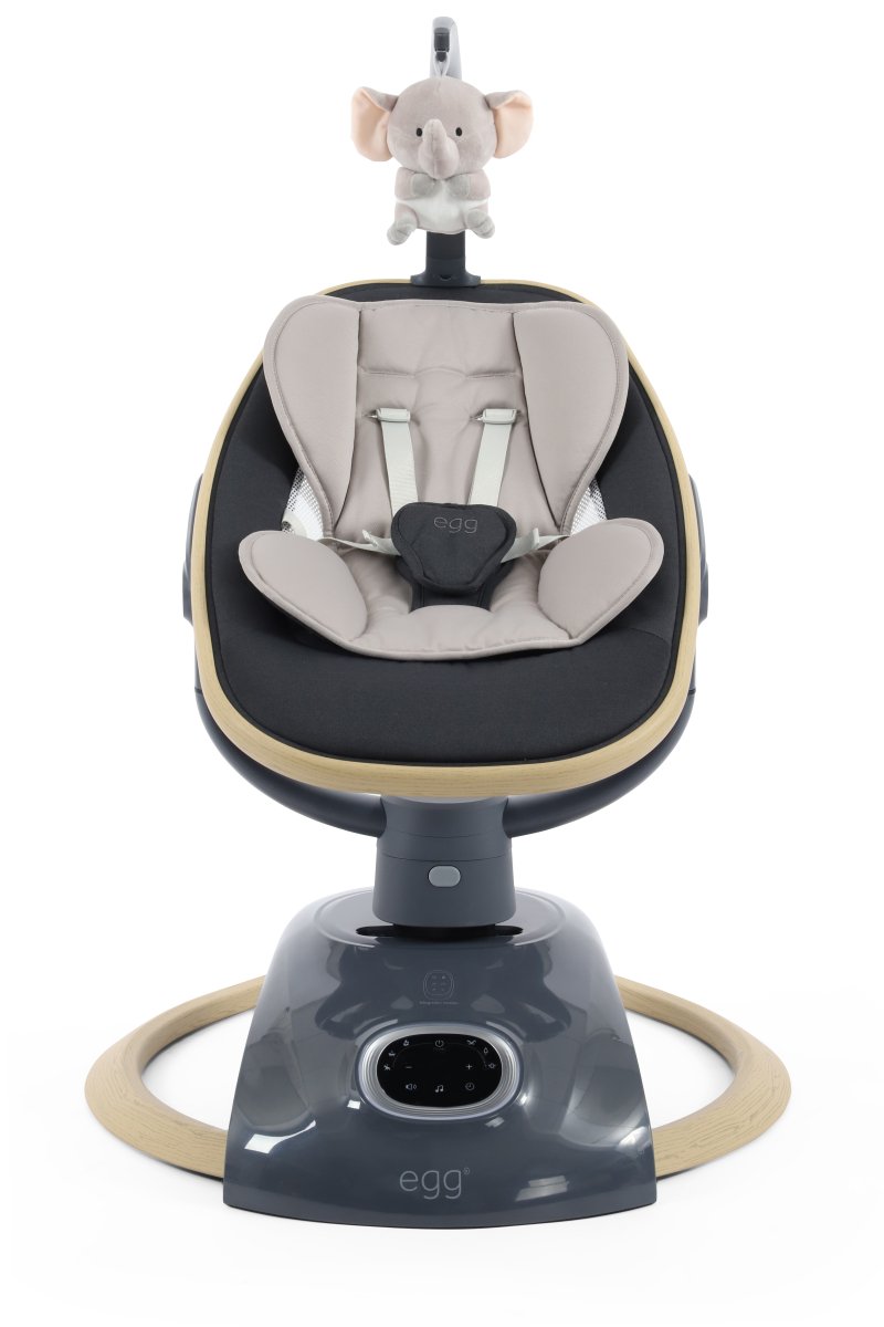 egg® Smart Motion Rocker - Carbonite - Little Miracles Baby Boutique