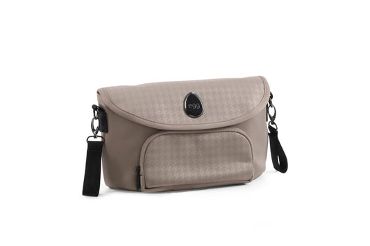 egg3® Stroller Organiser - Houndstooth Almond - Little Miracles Baby Boutique
