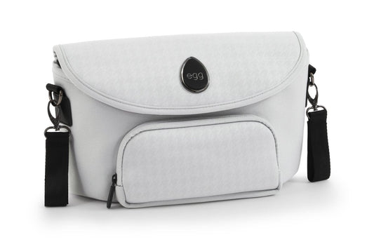 egg3® Stroller Organiser - Houndstooth Silver - Little Miracles Baby Boutique