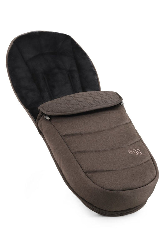 eggZ® Footmuff - Chocolate Velvet - Little Miracles Baby Boutique