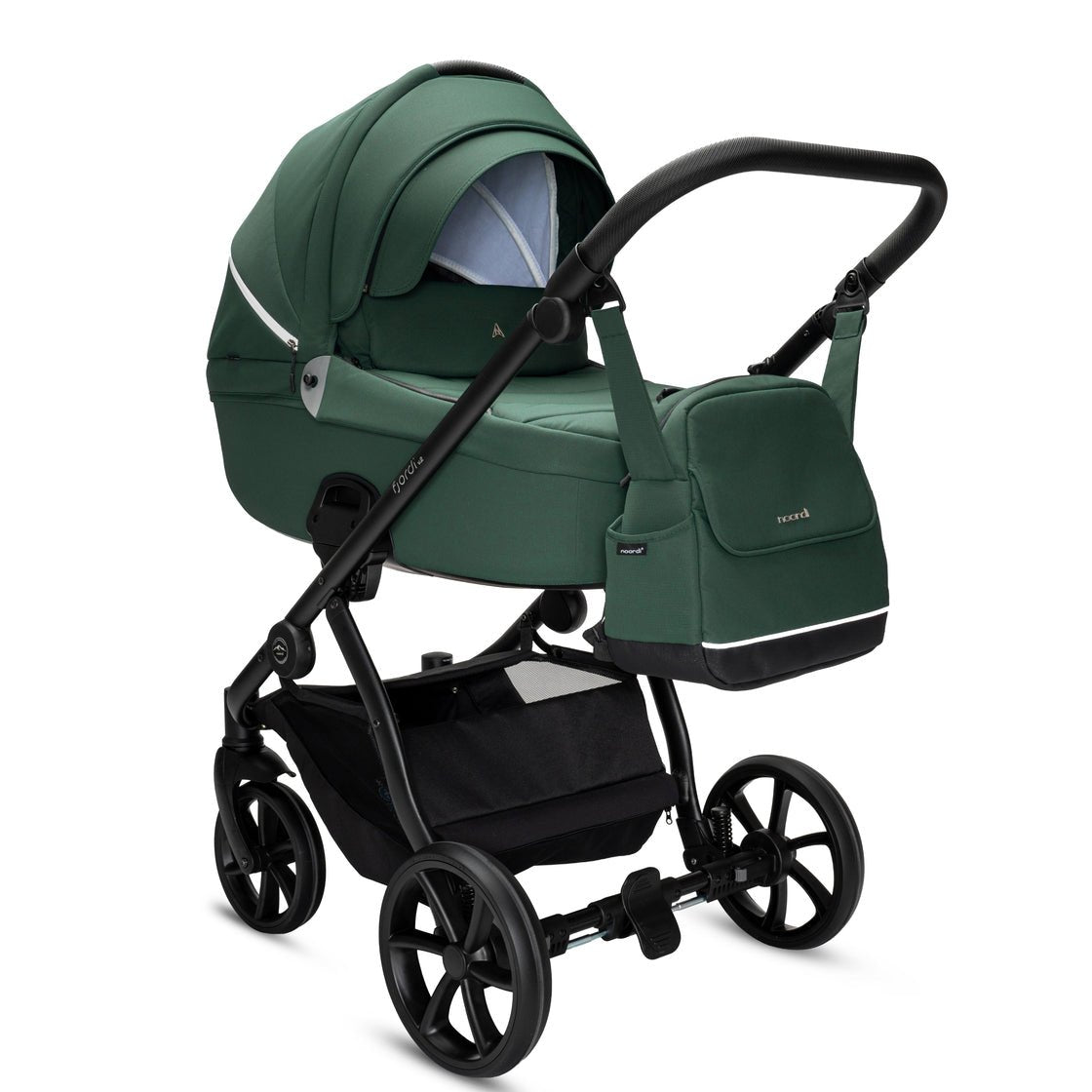 Noordi - Fjordi V2, 3 in 1 - Emerald Green with i - Size Car Seat and Base - Little Miracles Baby Boutique