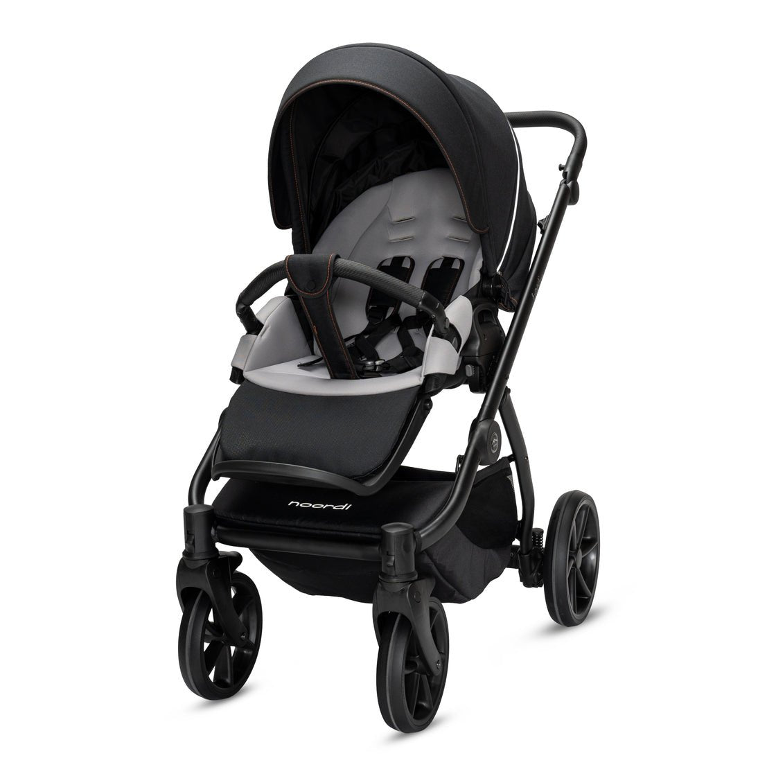 Noordi - Fjordi V2, 3 in 1 - Voyager Black with i - Size Car Seat and Base - Little Miracles Baby Boutique