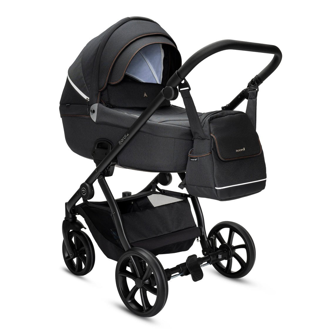 Noordi - Fjordi V2, 3 in 1 - Voyager Black with i - Size Car Seat and Base - Little Miracles Baby Boutique