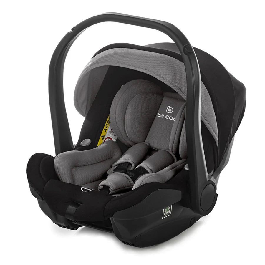 Noordi - Fjordi V2 Leather, 3 in 1 - Stone Grey with i - Size Car Seat and Base - Little Miracles Baby Boutique