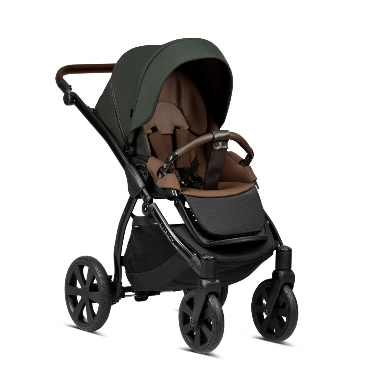 Noordi - Luna All - Trials 3 in 1 - Forest Green with i - Size Car Seat and Base - Little Miracles Baby Boutique