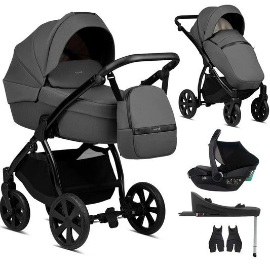 Noordi - Luna All - Trials 3 in 1 - Ocean Wave with i - Size Car Seat and Base - Little Miracles Baby Boutique