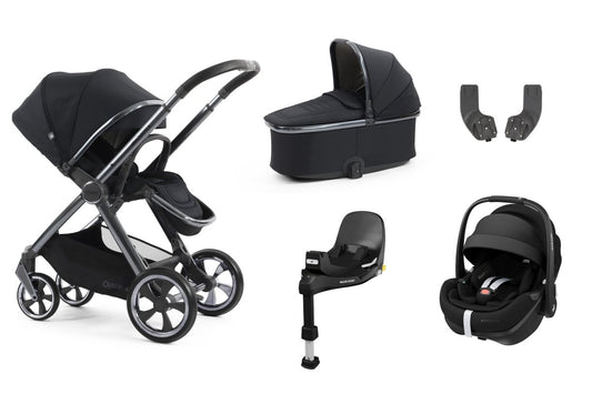 Oyster 4 Essential Bundle in Carbonite with Gun Metal Chassis - Little Miracles Baby Boutique