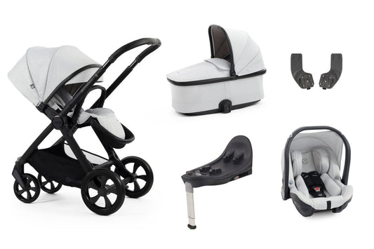 Oyster 4 Essential Bundle in Jubilee with Matt Black Chassis - Little Miracles Baby Boutique