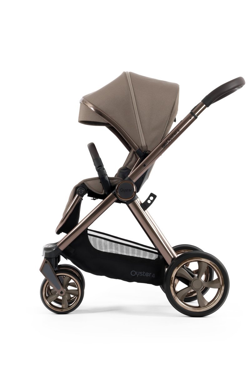 Oyster 4 Essential Bundle in Mink with Brown Chassis - Little Miracles Baby Boutique