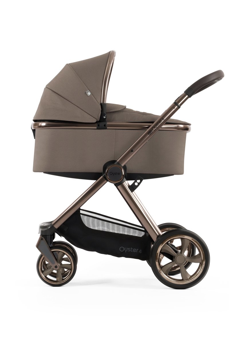 Oyster 4 Essential Bundle in Mink with Brown Chassis - Little Miracles Baby Boutique