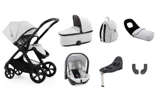 Oyster 4 Luxury Bundle in Jubilee with Matt Black Chassis - Little Miracles Baby Boutique