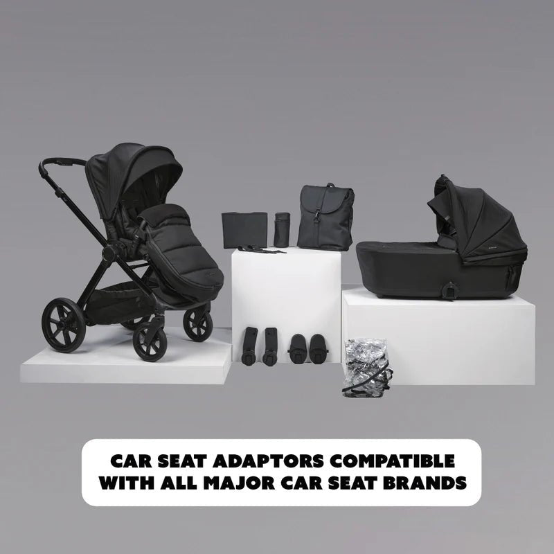 Raffi 2 in 1 System MKII - Satin Black - Little Miracles Baby Boutique