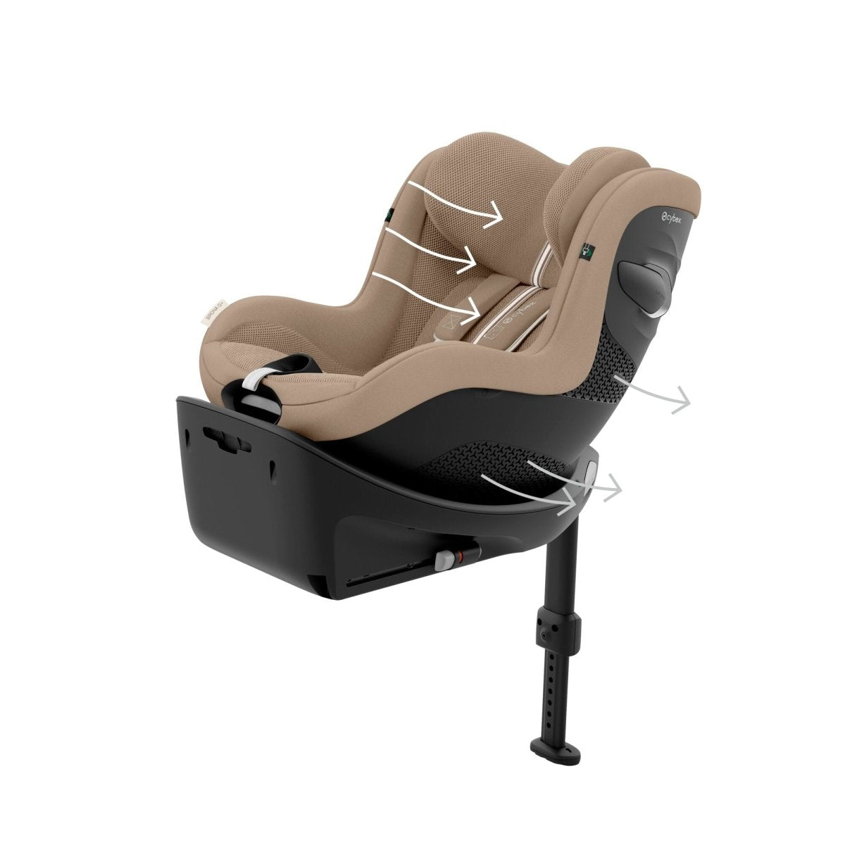 Sirona G i - Size Infant Car Seat - Almond Beige Plus - Little Miracles Baby Boutique