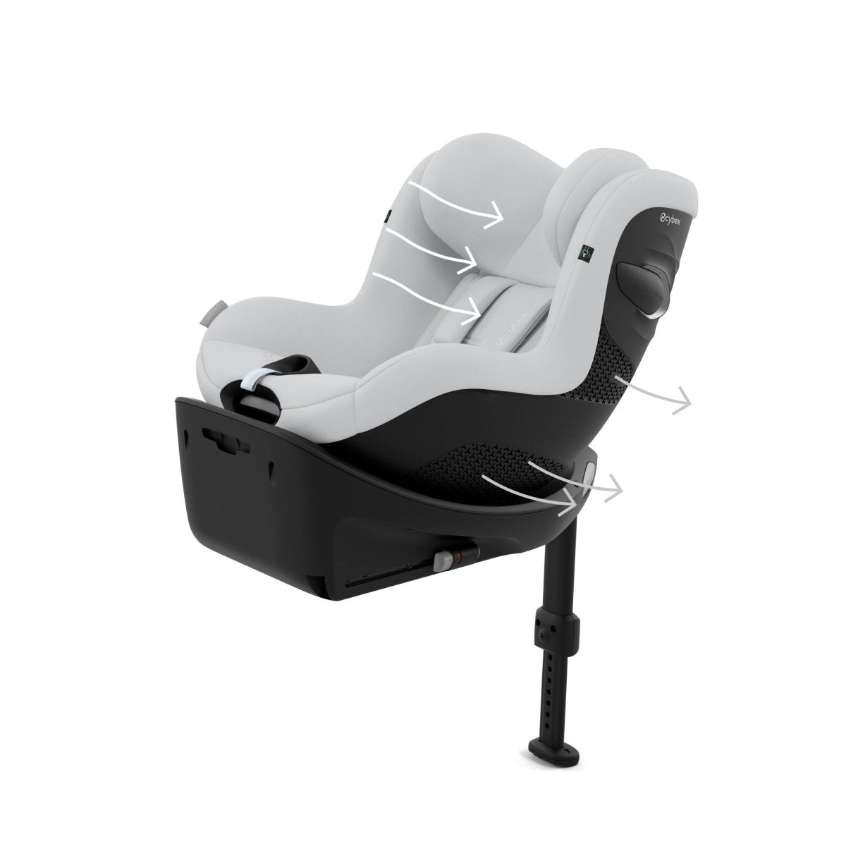 Sirona G i - Size Infant Car Seat - Fog Grey - Little Miracles Baby Boutique