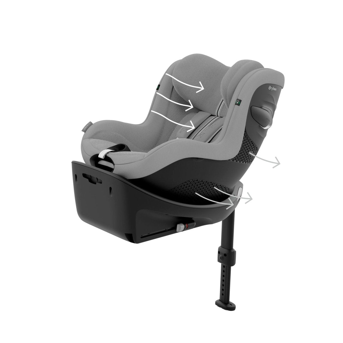 Sirona G i - Size Infant Car Seat - Stone Grey Plus - Little Miracles Baby Boutique