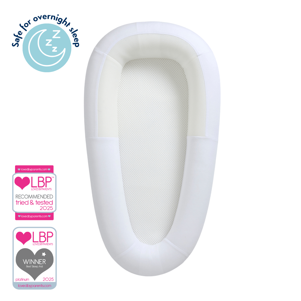 Sleep Tight Baby Bed – Soft White - Little Miracles Baby Boutique
